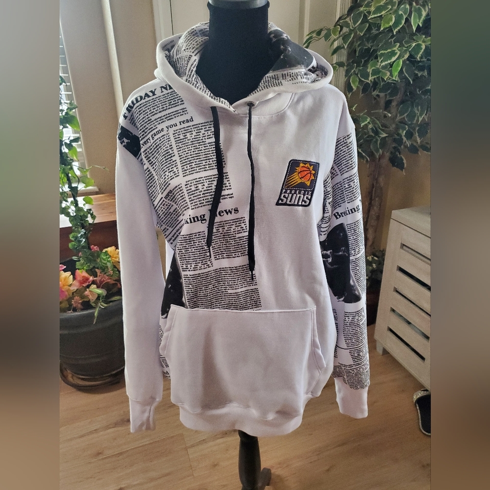 Phoenix Suns Men's Fisll Pullover Hoodie Size M